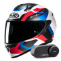 Casque Integrale HJC C10 Tins MC21SF + Kit Bluetooth Lokui K30