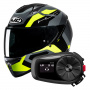 Casque Integrale HJC C10 Tins MC3H + Kit Bluetooth 5S