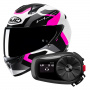 Casque Integrale HJC C10 Tins MC8 + Kit Bluetooth 5S