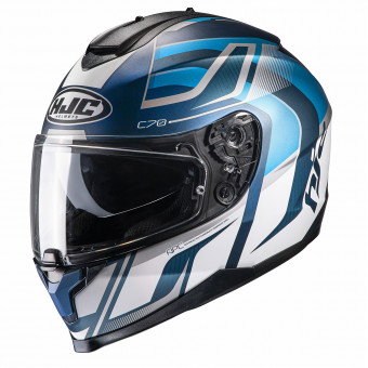 HJC C70 Lantic MC2SF + Kit bluetooth 5R Lite
