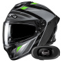 Casque Integrale HJC C71 Faber MC7 + Kit bluetooth 5R Lite Solo