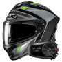 Casque Integrale HJC C71 Faber MC7 + Kit Bluetooth 5S Solo