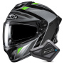 Casque Integrale HJC C71 Faber MC7 + Kit Bluetooth BT Mini
