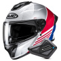 Casque Integrale HJC C71 Morix MC21 + Kit Bluetooth BT Mini