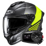 Casque Integrale HJC C71 Morix MC3HSF + Kit Bluetooth 5S Solo