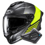 Casque Integrale HJC C71 Morix MC3HSF + Kit Bluetooth BT Mini