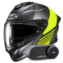 Casque Integrale HJC C71 Morix MC3HSF + Kit Bluetooth Lokui K30