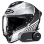Casque Integrale HJC C71 Morix MC5 + Kit Bluetooth Lokui K30