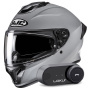 Casque Integrale HJC C71 N.Gray + Kit Bluetooth Lokui K30