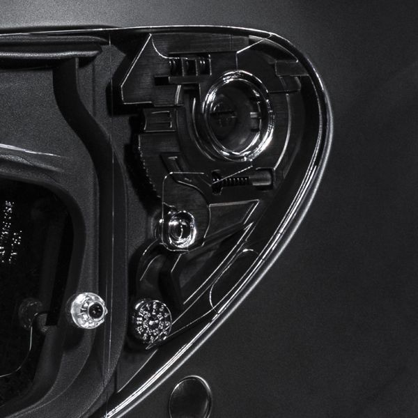 HJC C71 Nero semi piatto