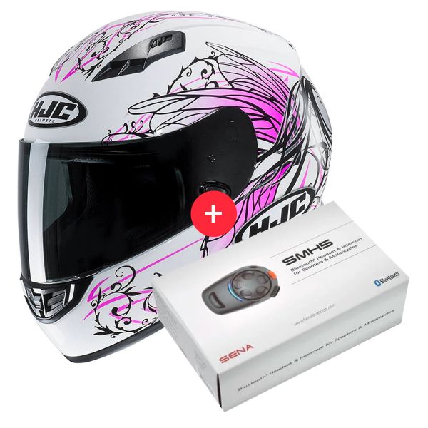 Integrale HJC CS-15 Naviya MC8 + Kit Bluetooth SMH5