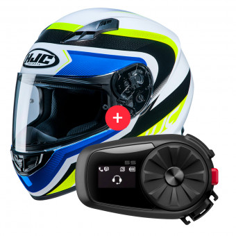 Integrale HJC CS-15 Rako MC24 + Kit Bluetooth 5S