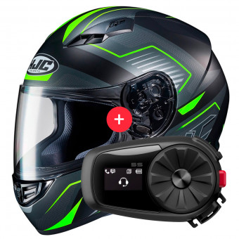 Integrale HJC CS-15 Trion MC3HSF + Kit Bluetooth 5S