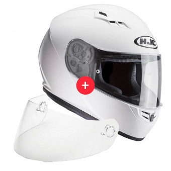 Integrale HJC CS-15 White + Visiera
