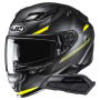 Casque Integrale HJC F71 Carbon Esira MC3HSF + Kit Bluetooth Smart 21B Flat Black