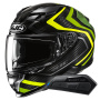 Casque Integrale HJC F71 Carbon Nevio MC3H + Kit Bluetooth Smart 11B