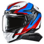 Casque Integrale HJC F71 Fes MC21 + Kit Bluetooth Smart 11B