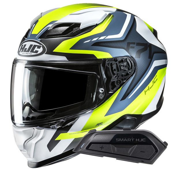 Integrale HJC F71 Fes MC3HSF + Kit Bluetooth Smart 21B Flat Black