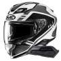 Casque Integrale HJC F71 Tozz MC5 + Kit Bluetooth Smart 21B Flat Black