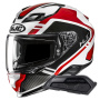 Casque Integrale HJC F71 Tozz MC6HSF + Kit Bluetooth Smart 21B Flat Black