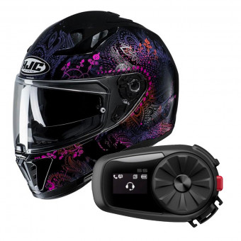 Integrale HJC i70 Varok MC8 + Kit Bluetooth Sena 5S Solo