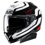 Casque Integrale HJC i71 Enta MC1 + Kit Bluetooth Smart 21B