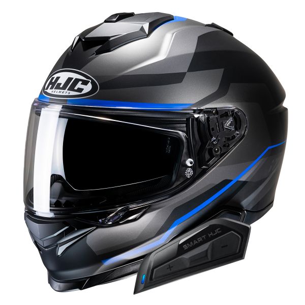 Integrale HJC i71 Nior MC2SF + Kit Bluetooth Smart 21B