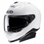 Casque Integrale HJC i71 Pearl White + Kit Bluetooth Smart 21B