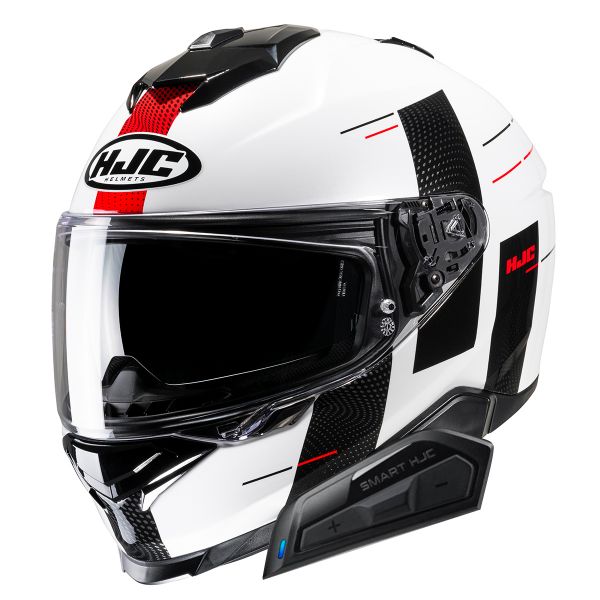 Integrale HJC i71 Peka MC1 + Kit Bluetooth Smart 21B