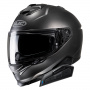Casque Integrale HJC i71 Semi Flat Titanium + Kit Bluetooth Smart 21B