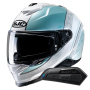 Casque Integrale HJC i71 Sera MC2 + Kit Bluetooth Smart 11B