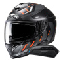 Casque Integrale HJC i71 Simo MC6HSF + Kit Bluetooth Smart 11B