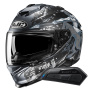 Casque Integrale HJC i71 Taurus MC5SF + Kit Bluetooth Smart 11B