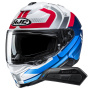 Casque Integrale HJC i71 Viz MC21 + Kit Bluetooth Smart 11B
