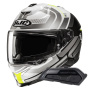 Casque Integrale HJC i71 Viz MC3H + Kit Bluetooth Smart 21B