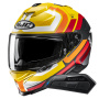 Casque Integrale HJC i71 Viz MC3SF + Kit Bluetooth Smart 11B