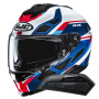 Casque Integrale HJC i71 Zest MC21 + Kit Bluetooth Smart 11B