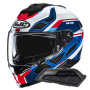 Casque Integrale HJC i71 Zest MC21 + Kit Bluetooth Smart 21B