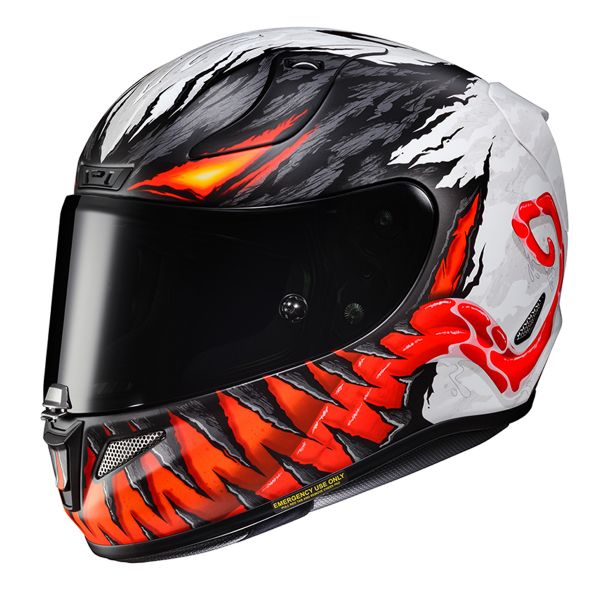 Integrale HJC RPHA 11 Anti Venom Marvel MC1SF Integrale HJC RPHA 11 Anti Venom Marvel MC1SF