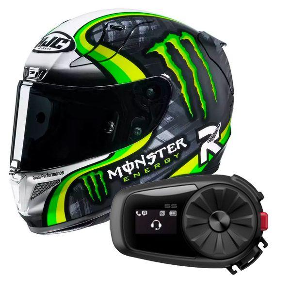 Integrale HJC RPHA 11 Crutchlow Streamline MC4H + Kit Bluetooth Sena 5S Solo