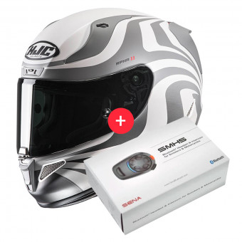 Integrale HJC RPHA 11 Eldon MC10SF + Kit Bluetooth SMH5
