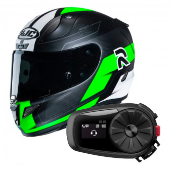Integrale HJC RPHA 11 Fesk MC4SF + Kit Bluetooth Sena 5S Solo