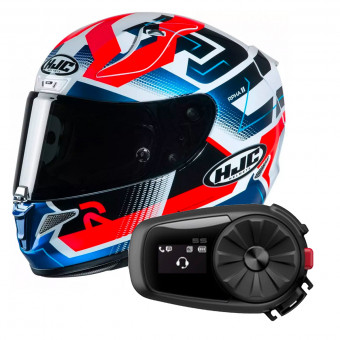 Integrale HJC RPHA 11 Nectus MC21 + Kit Bluetooth Sena 5S Solo