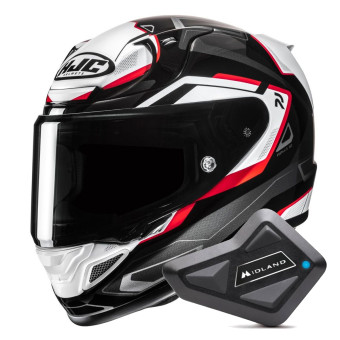 Integrale HJC RPHA 12 Brels MC1 + Kit Bluetooth BT Mini