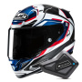 Casque Integrale HJC RPHA 12 Brels MC21 + Kit Bluetooth BT Mini