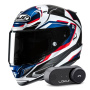 Casque Integrale HJC RPHA 12 Brels MC21 + Kit Bluetooth Lokui K30