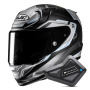 Casque Integrale HJC RPHA 12 Brels MC5SF + Kit Bluetooth BT Mini