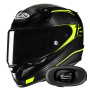 Casque Integrale HJC RPHA 12 Carbon Keres MC3H + Kit bluetooth 5R Lite Solo