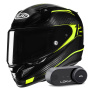 Casque Integrale HJC RPHA 12 Carbon Keres MC3H + Kit Bluetooth Lokui K30