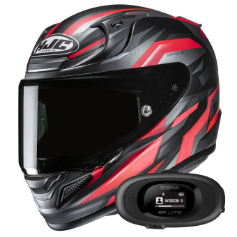 Integrale HJC RPHA 12 Dravix MC1SF + Kit bluetooth 5R Lite
